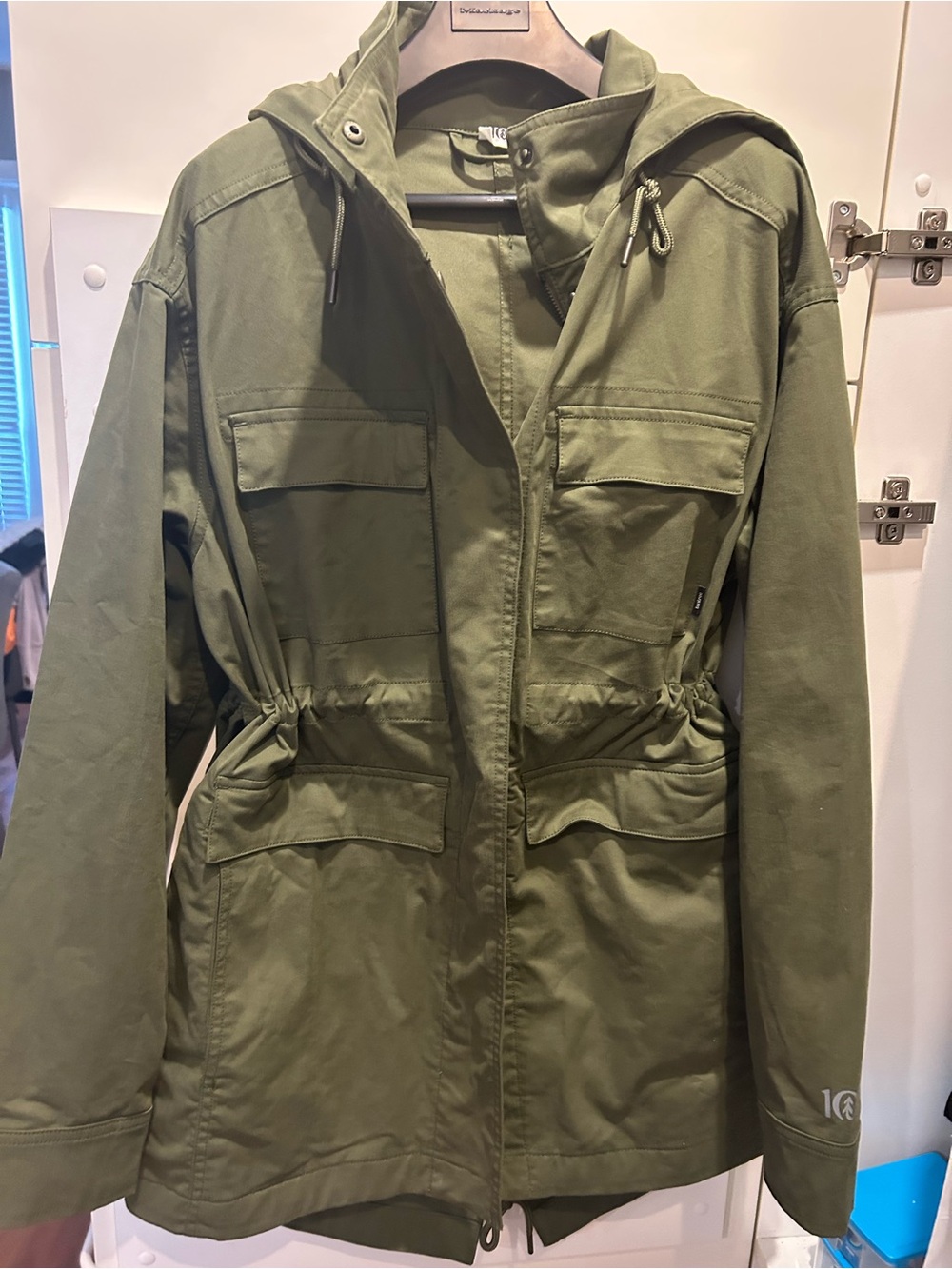 Women’s Olive Green Utility Anorak Jacket